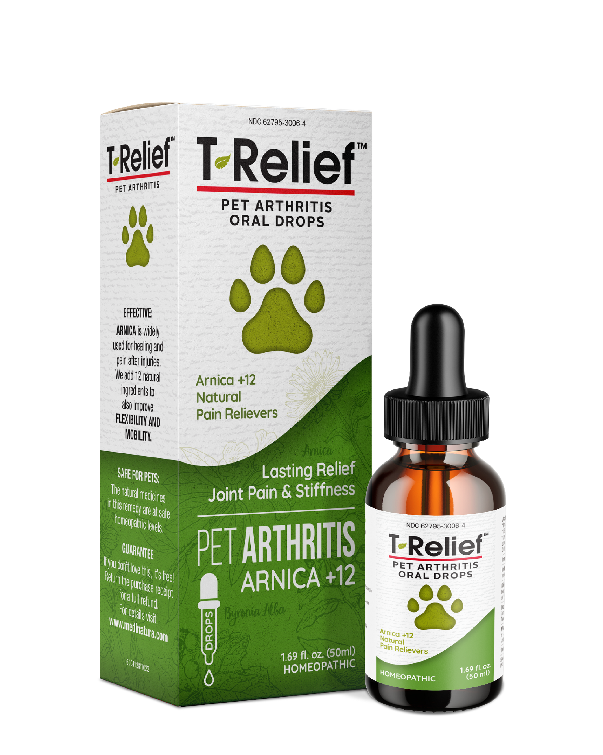 Medinatura T-Relief Pet Arthritis Arnica +12 50ml