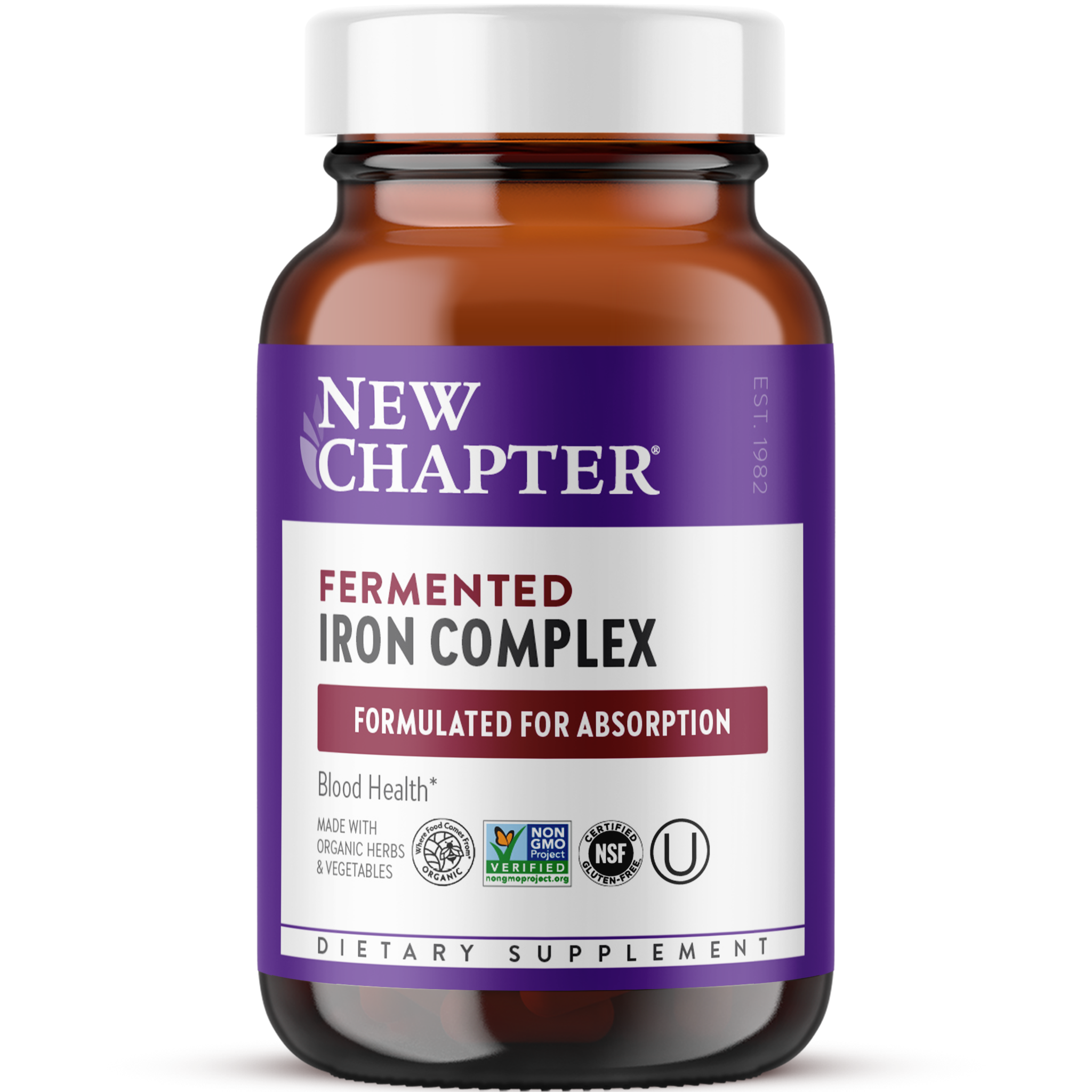 New Chapter Iron Complex 60 Vcaps