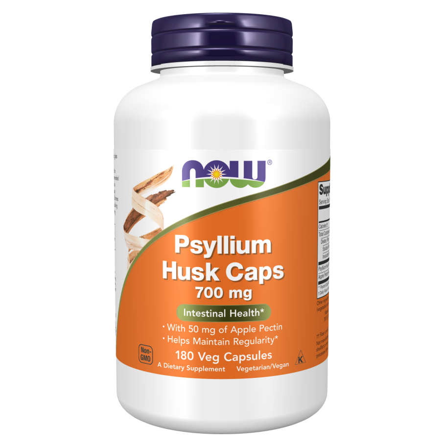 Now Foods Psyllium Husk 700 mg 180 Vcaps - 5973 *