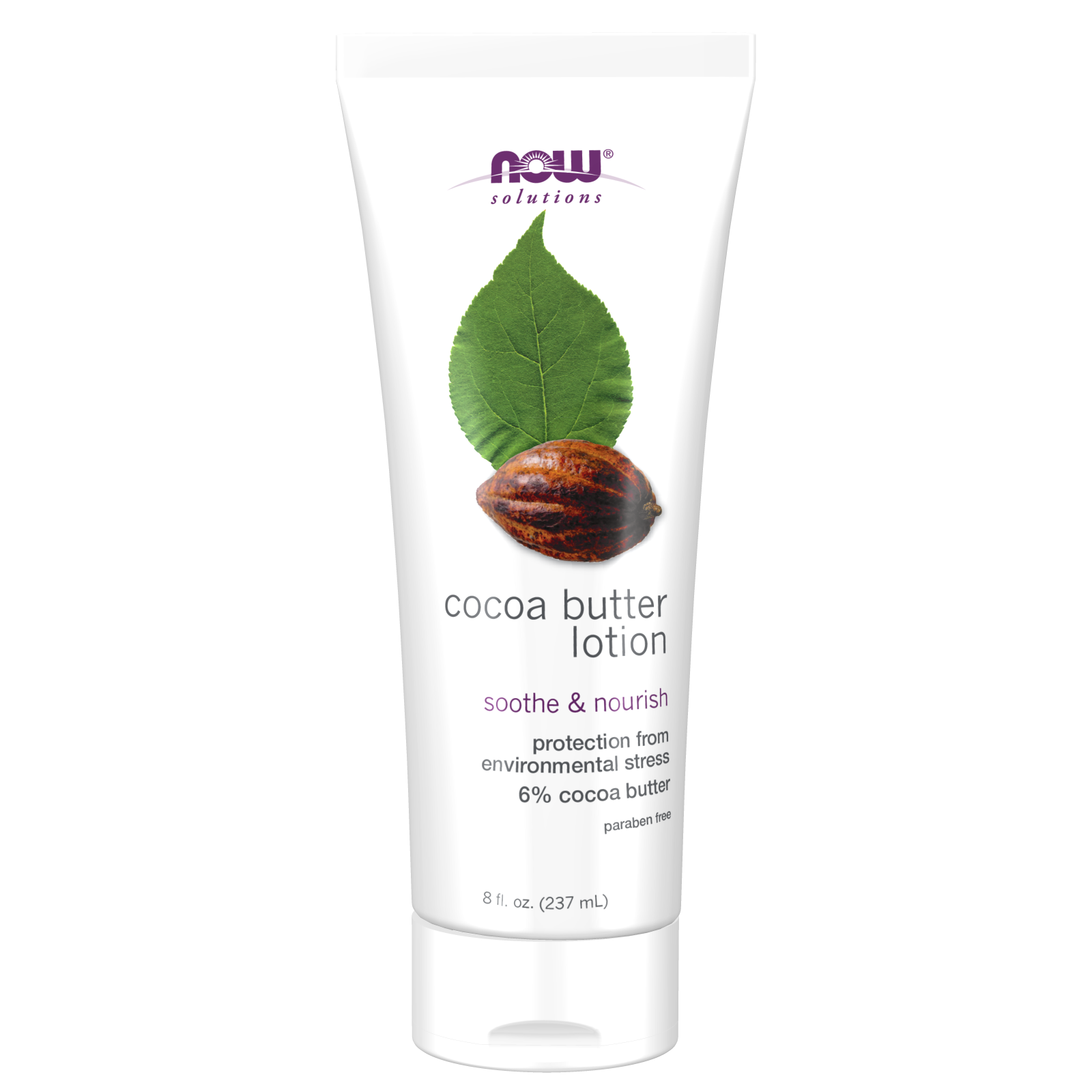 Now Solutions Cocoa Butter Lotion 8oz - 7682