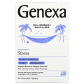 Genexa Stress Relief Vanilla Lavender Flavor 60 Chewable Tablets - 3 Pack