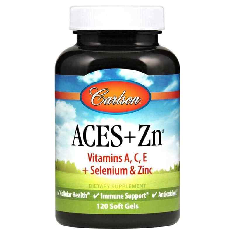 Carlson Lans ACES + Zn 180 Softgels