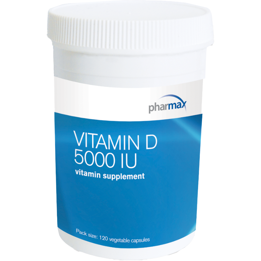 Pharmax Vitamin D 5000 iu 120 Vcaps