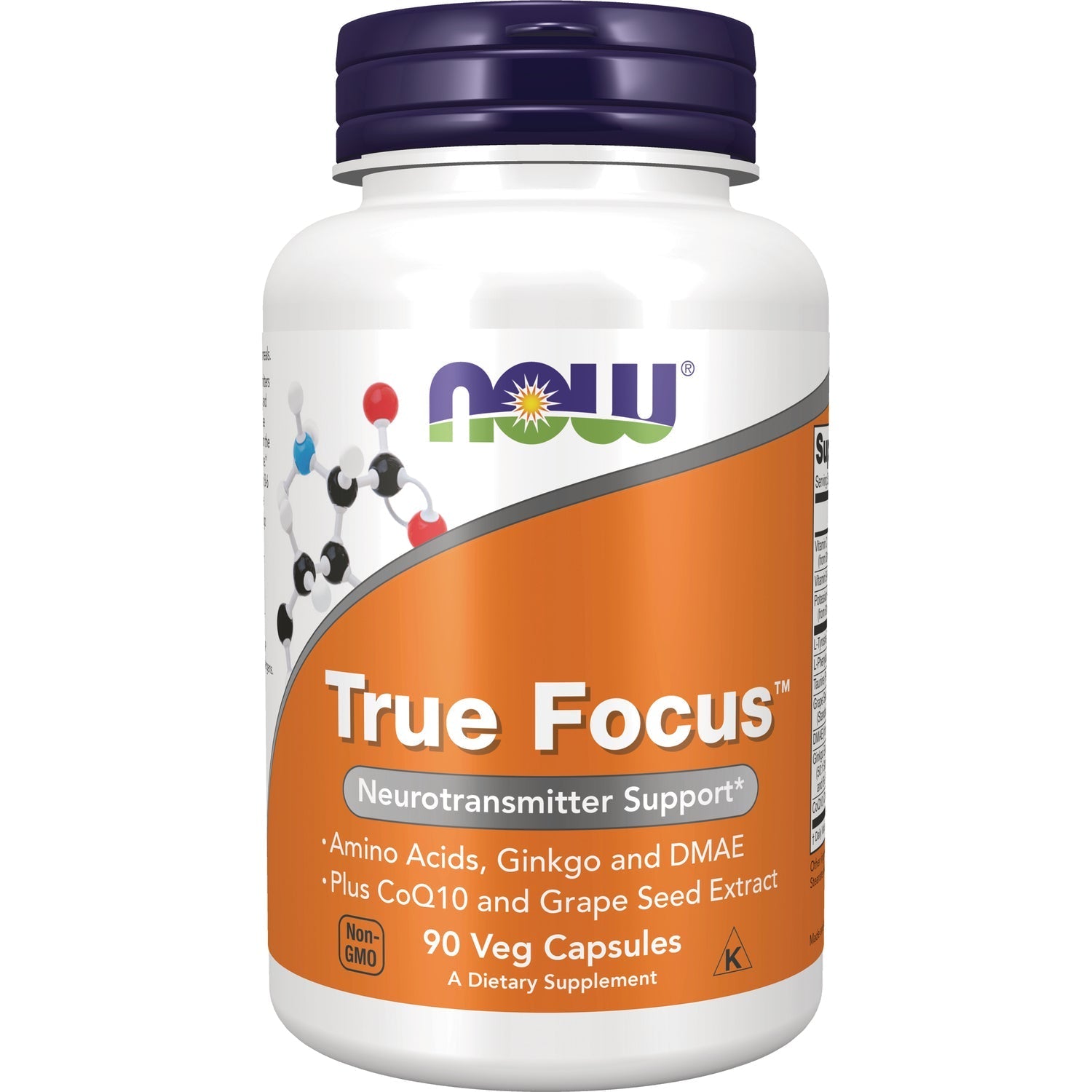 Now Foods True Focus 90 Vcaps - 0157 - 2 Pack