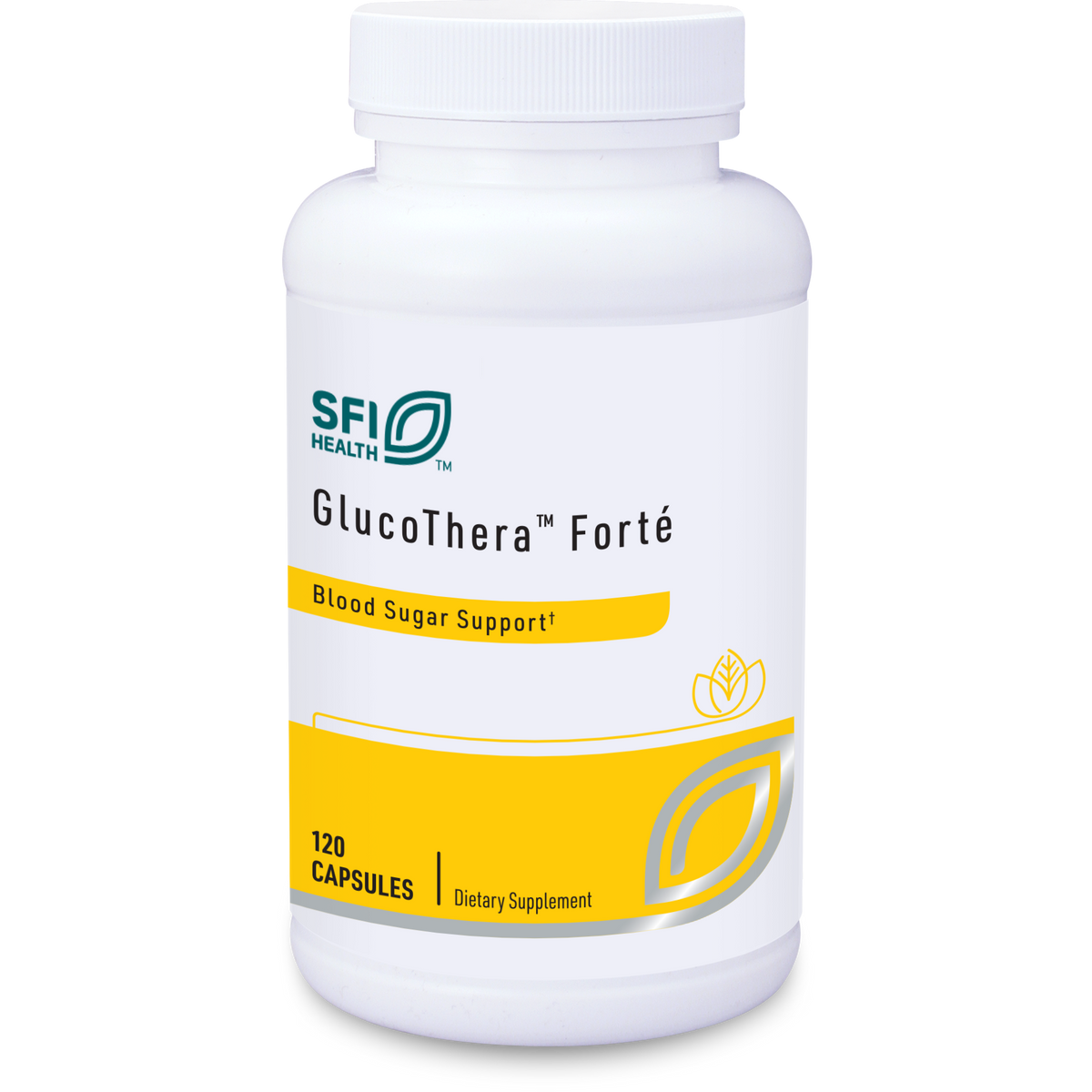 Klaire Labs Glucothera Forte 120 Capsules