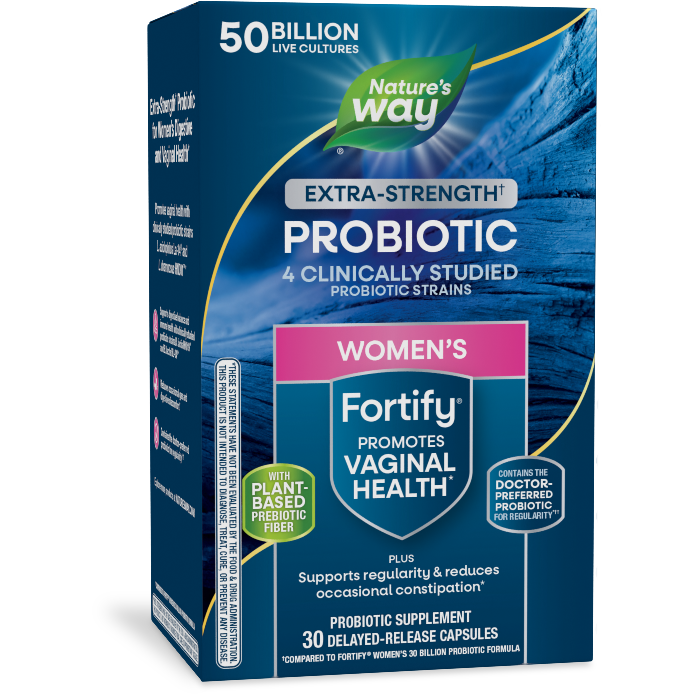 Nature's Way Fortify Women’s 50 Billion Daily Probiotic 30 Vcaps