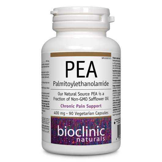 Bioclinic Naturals PEA Palmitoylethanolamide 400 mg 90 Vcaps