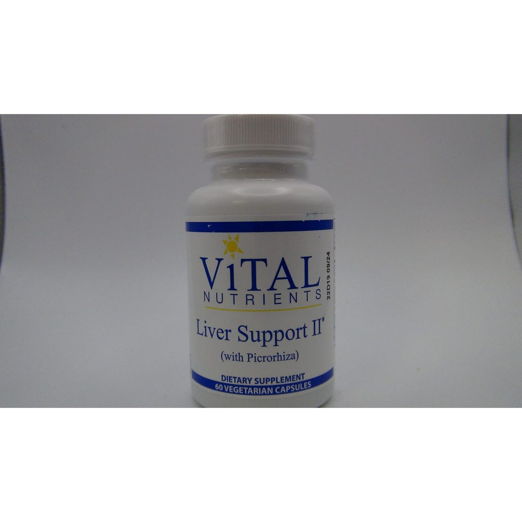 Vital Nutrients Liver Support II With Picrorhiza 60 Vcaps