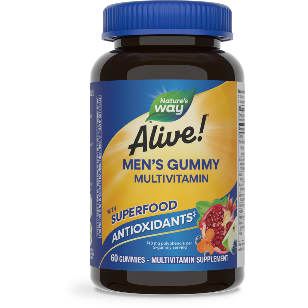 Nature's Way Alive! Men’s Gummy Multivitamin 60 Gummies