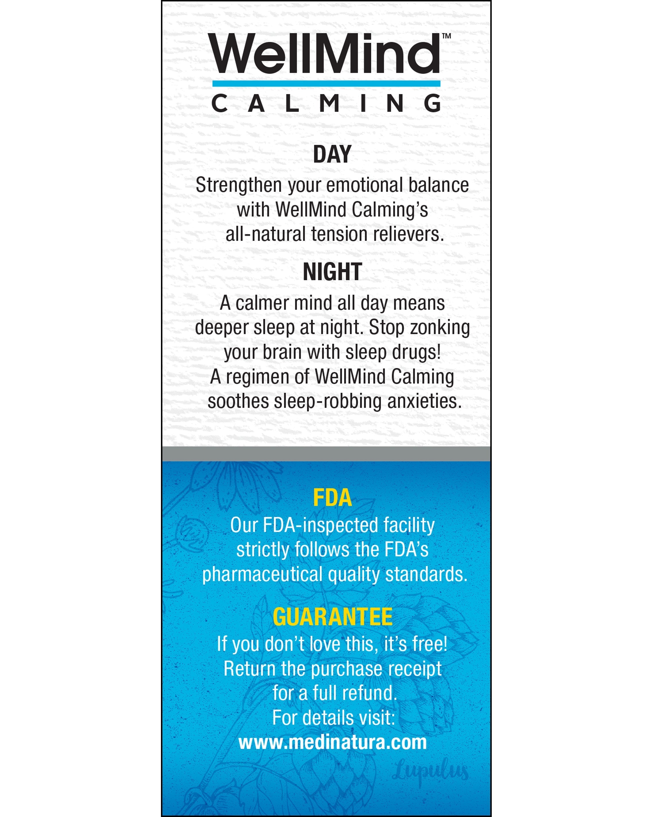 MediNatura BHI Calming 100t 4 Pack
