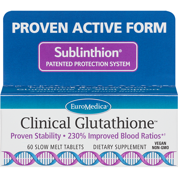 EuroMedica Clinical Glutathione 60 Tablets