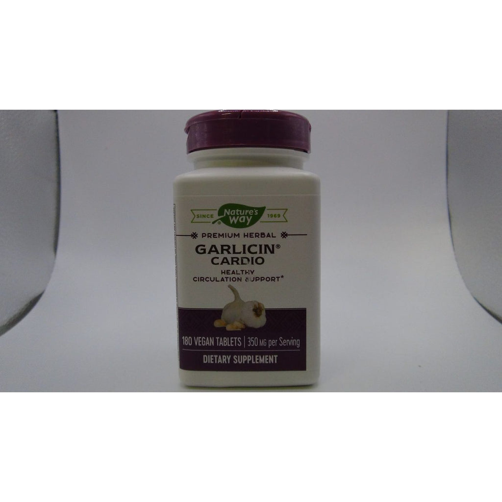 Nature's Way Garlicin Cardio 180 Vegan Tablets