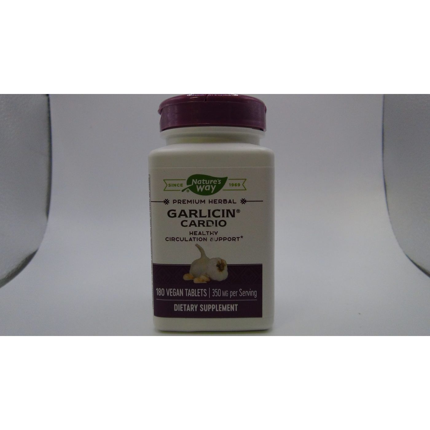 Nature's Way Garlicin Cardio 180 Vegan Tablets