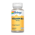 Solaray Vitamin B2 100 mg 100 Count - 2 Pack