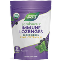 Nature's Way Sambucus Organic Zinc Peppermint 24 Lozenges