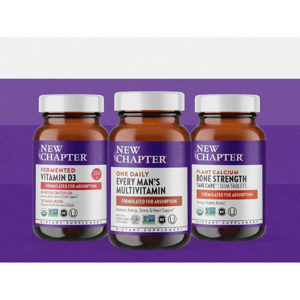 New Chapter Every Man's One Daily 40+ Multivitamin 96 Vtabs