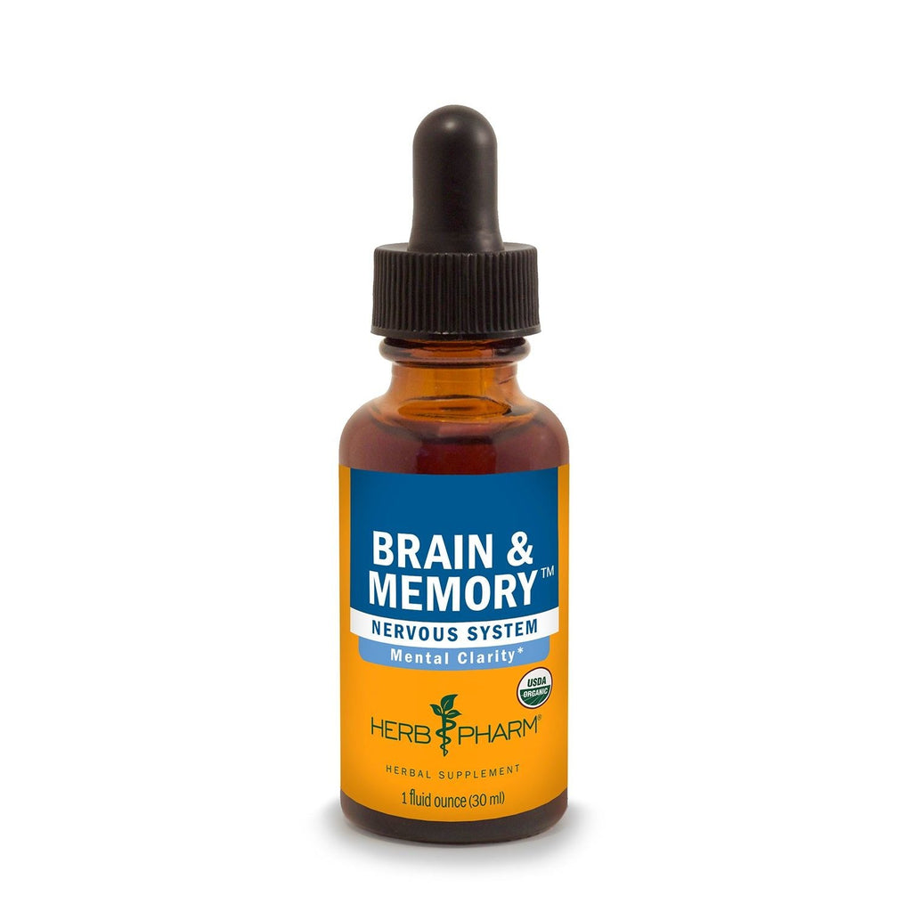 Herb Pharm Brain And Memory 1oz - 4 Pack
