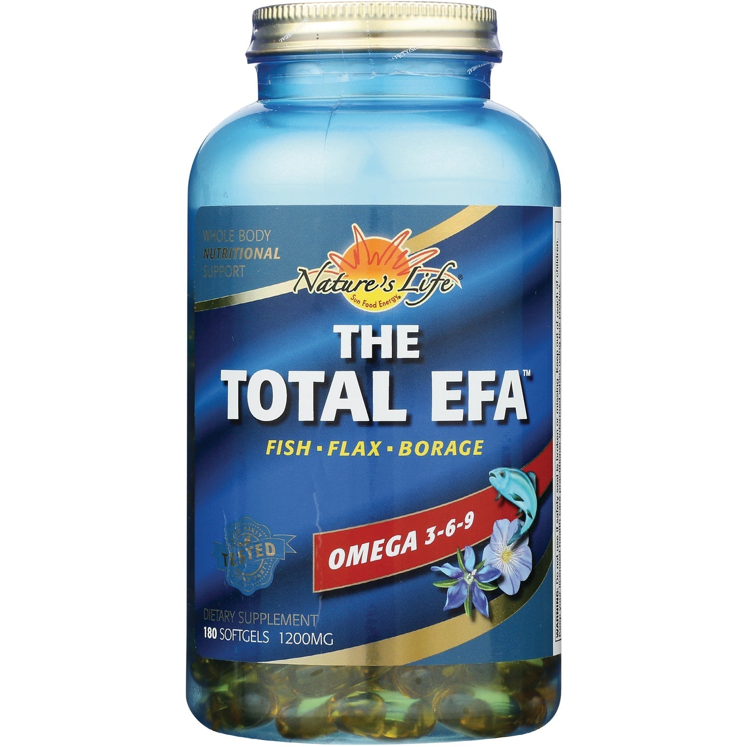Nature's Life The Total EFA Fish Oil 90 Softgels 05092