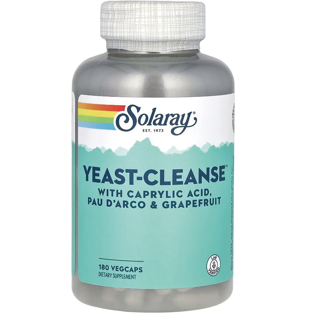 Solaray Yeast-Cleanse 180 Vcaps