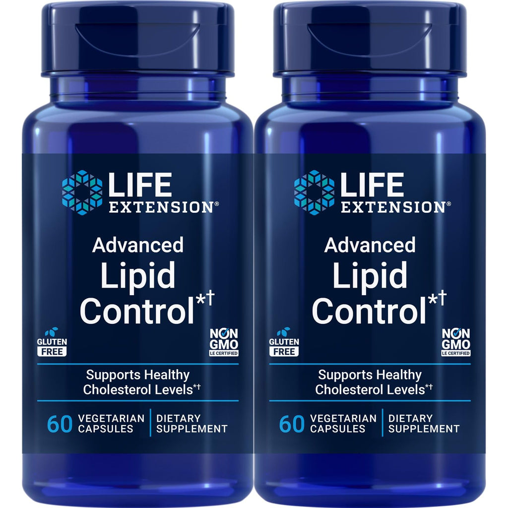 Life Extension Advanced Lipid Control 60 Vcaps - 2 Pack