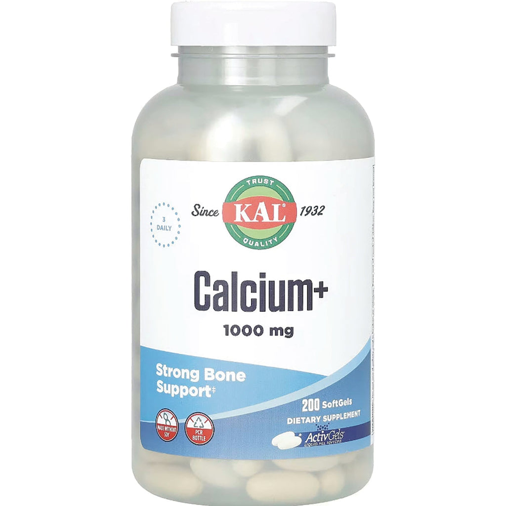 KAL Calcium + 200 Softgels