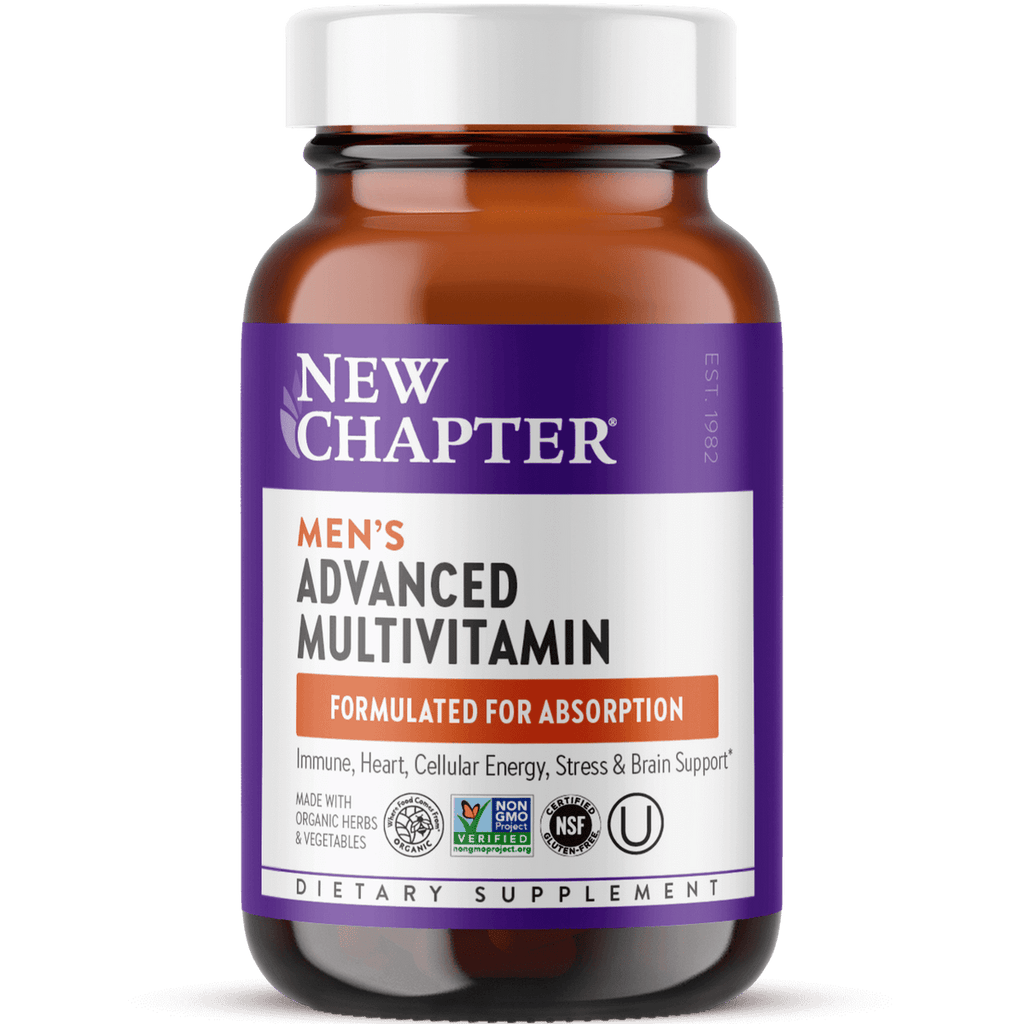New Chapter Men's Advanced Multivitamin 48 Vtabs