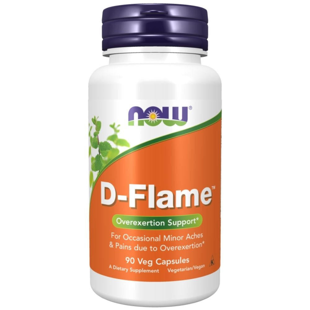 Now Foods D-Flame 90 Vcaps - 3121 - 4 Pack