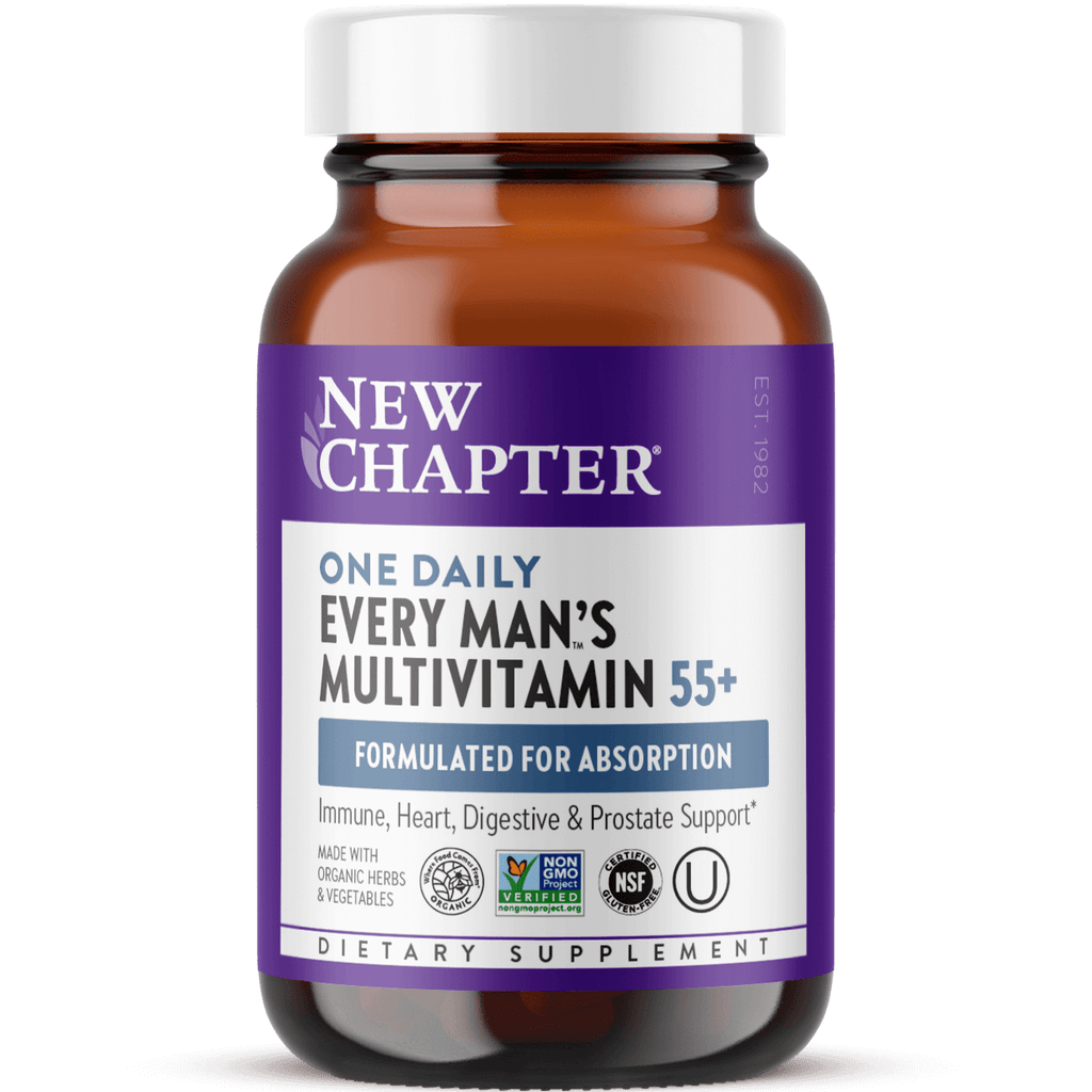 New Chapter Every Man's One Daily 55+ 72 Tablets