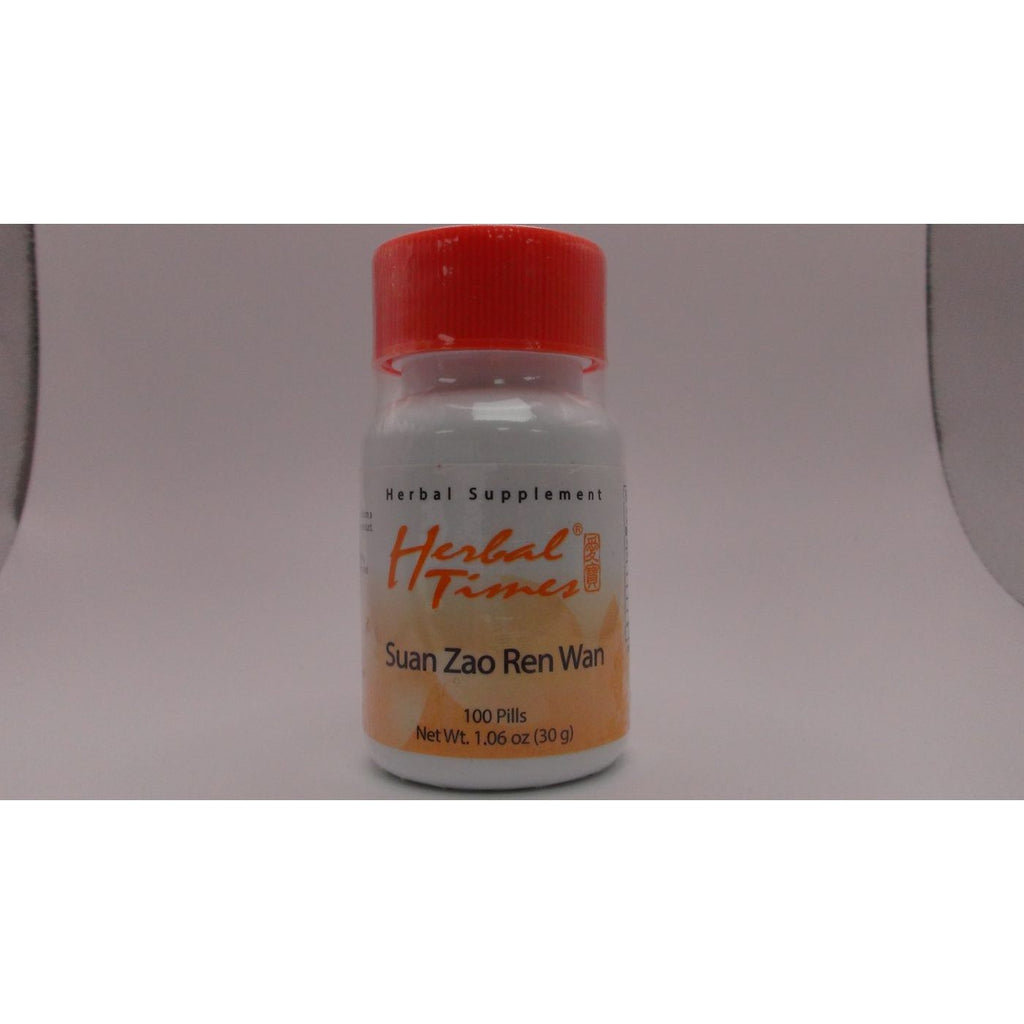 Nuherb Herbal Times Suan Zao Ren Wan 100 Teapills