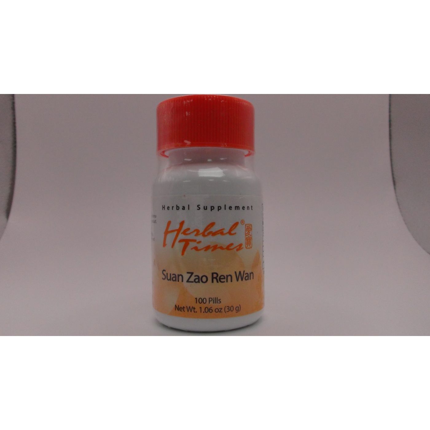 Nuherb Herbal Times Suan Zao Ren Wan 100 Teapills