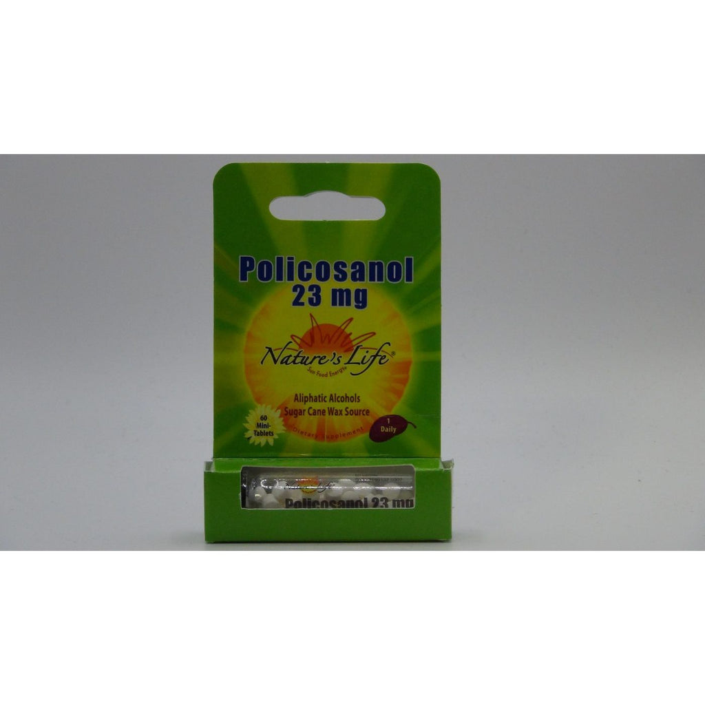Nature's Life Policosanol 23mg 60 Tablets
