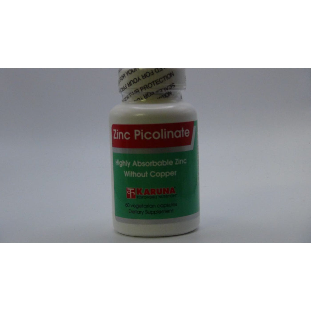 Karuna Zinc Picolinate 25mg 60 Vcaps
