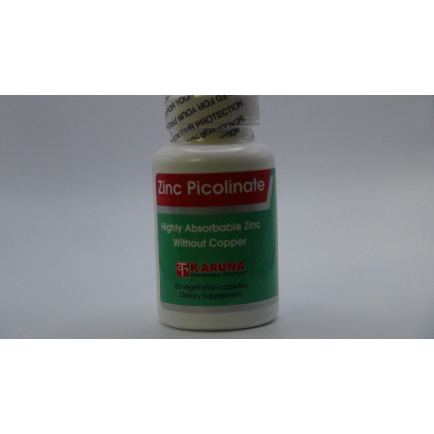 Karuna Zinc Picolinate 25mg 60 Vcaps