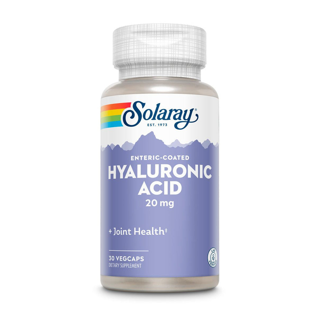 Solaray Hyaluronic Acid 20mg 30 Vcaps