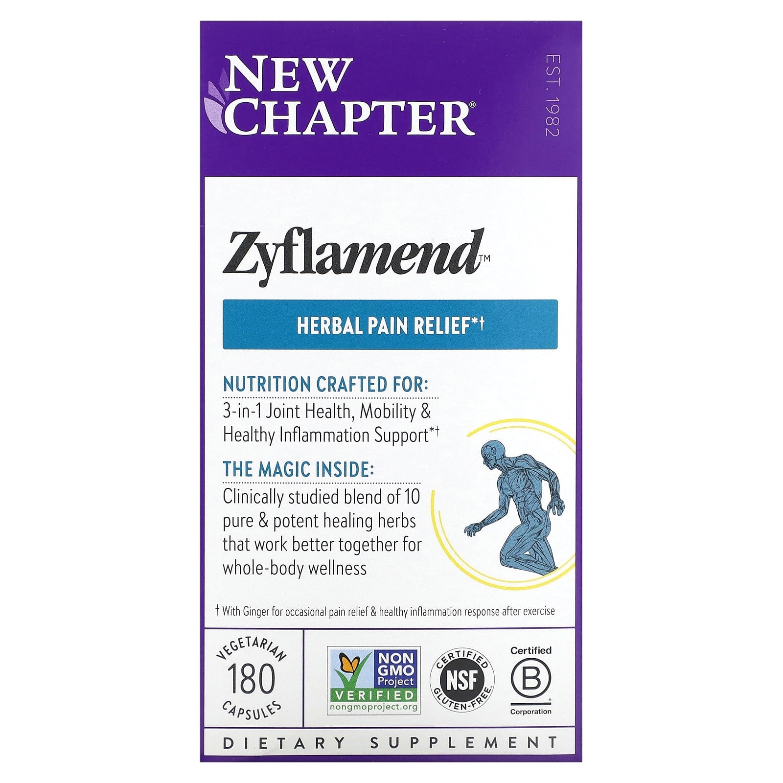 New Chapter Zyflamend 180 Vcaps