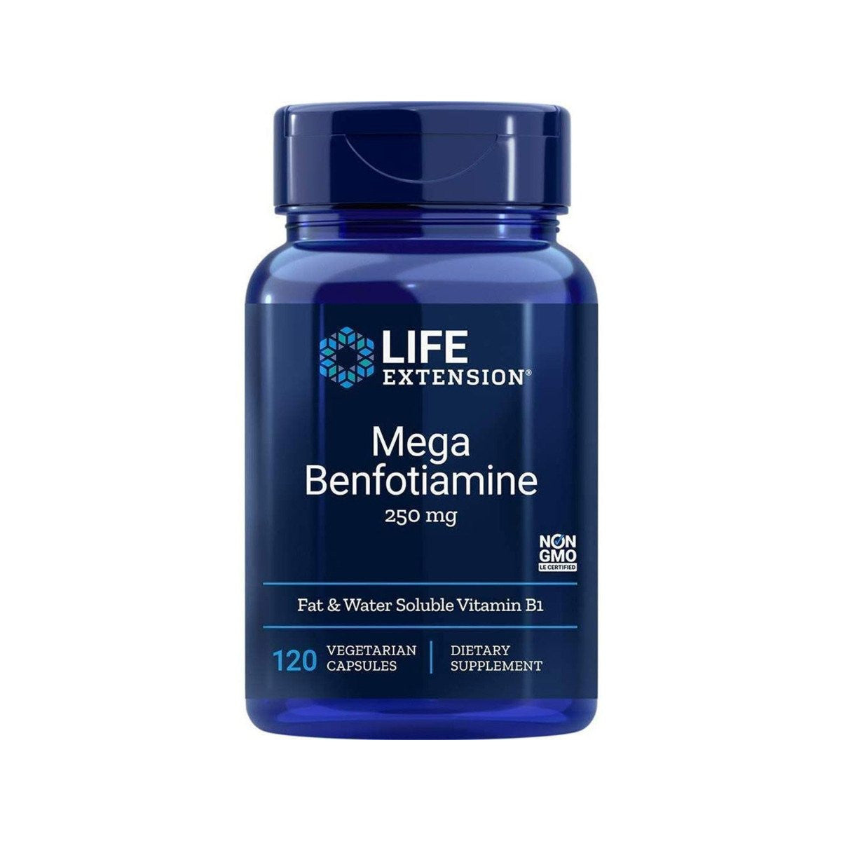 Life Extension Mega Benfotiamine 250mg 120 Vcaps - 2 Pack