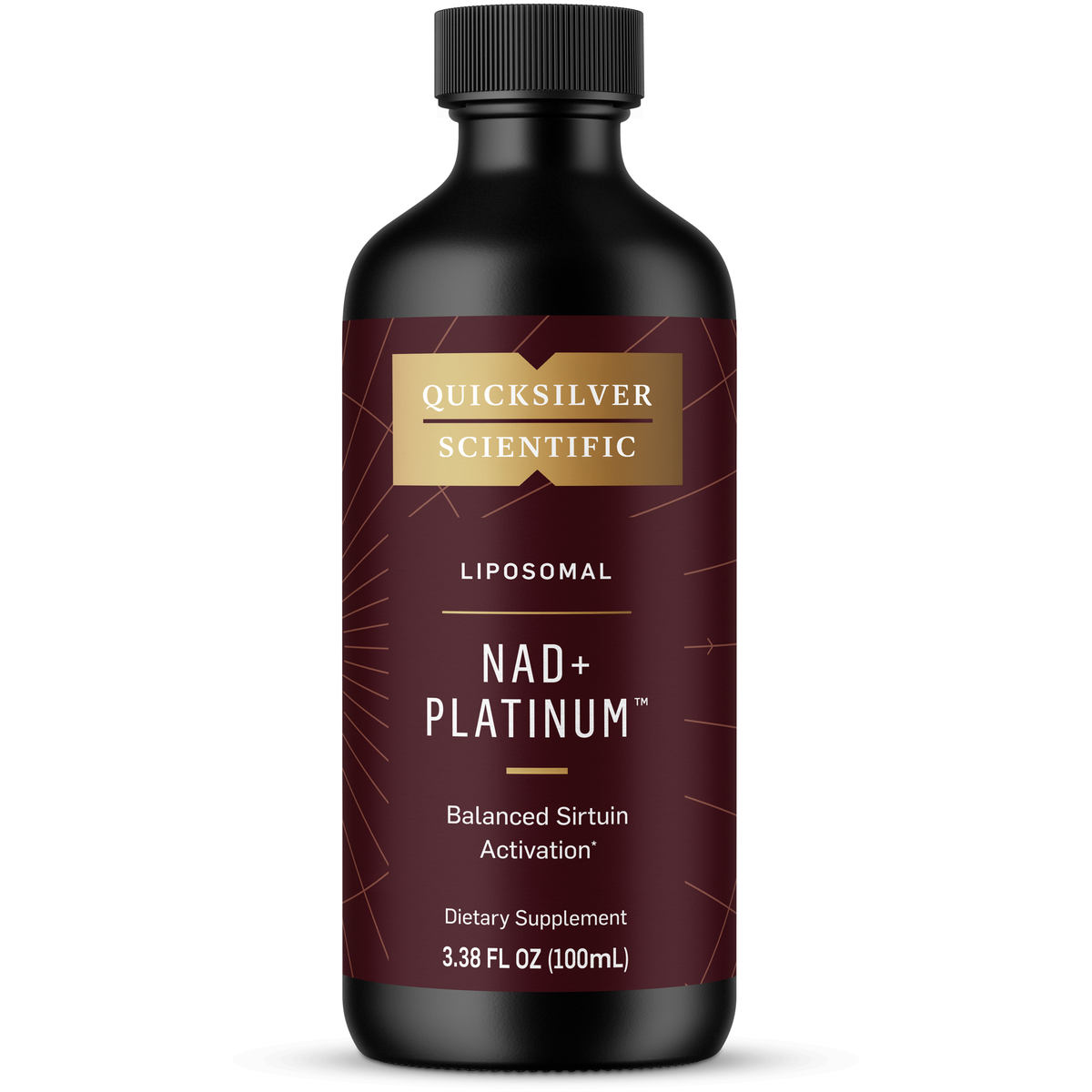Quicksilver Scientific NAD+ Platinum Advanced Aging Formula 100 ml