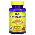Nature's Life D-3 2000 IU 240 Softgels    10457