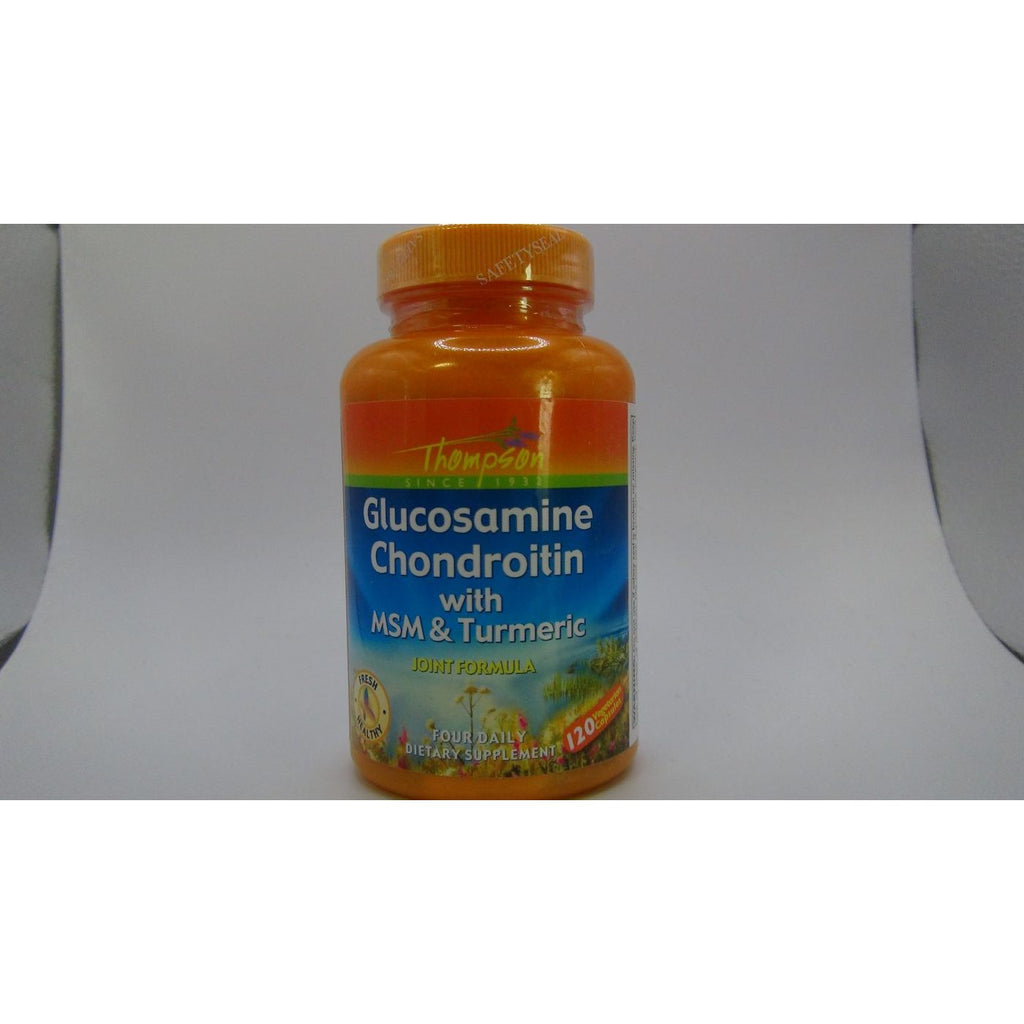 Thompson Glucosamine Chondroitin w/MSM & Turmeric 120 Vcaps   27501