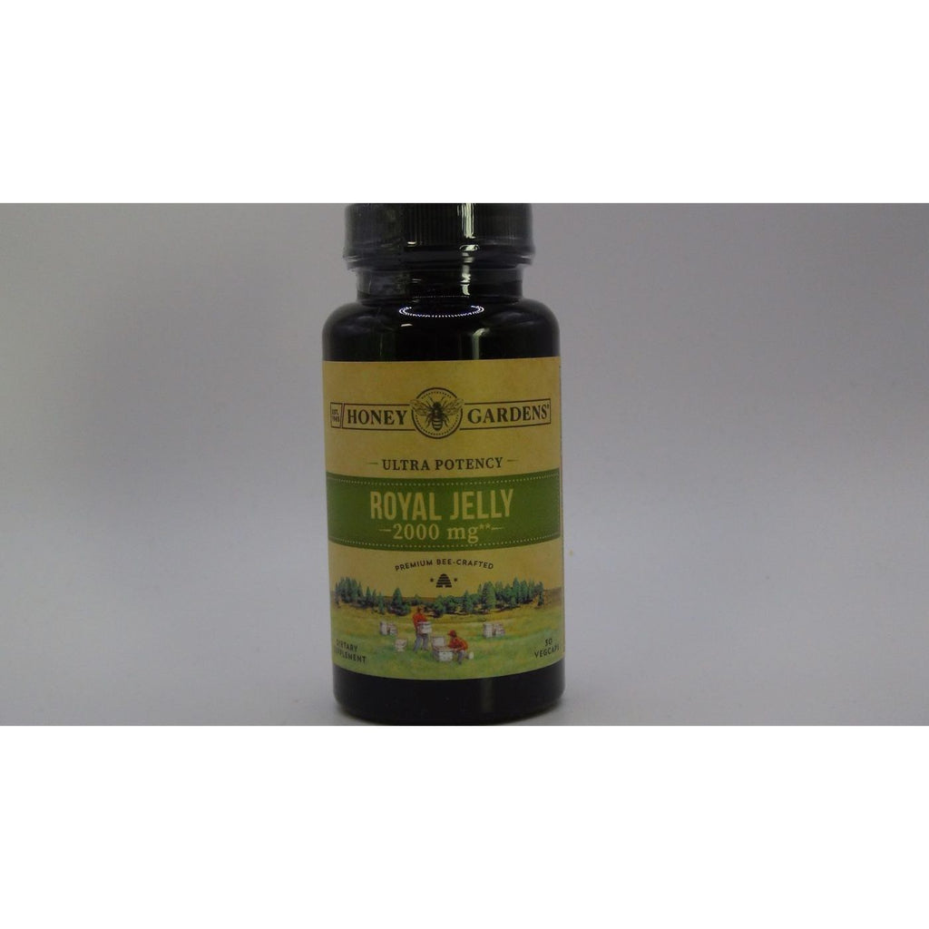Honey Gardens Premier One Royal Jelly 2000 Ultra Potency 30 Capsules