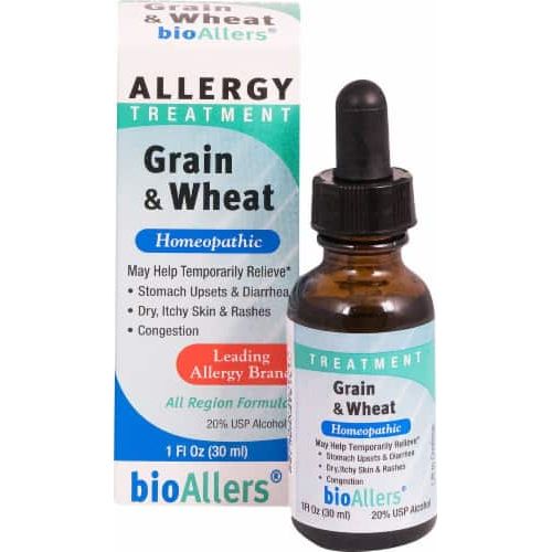 NatraBio bioAllers Grain & Wheat 1oz   70401