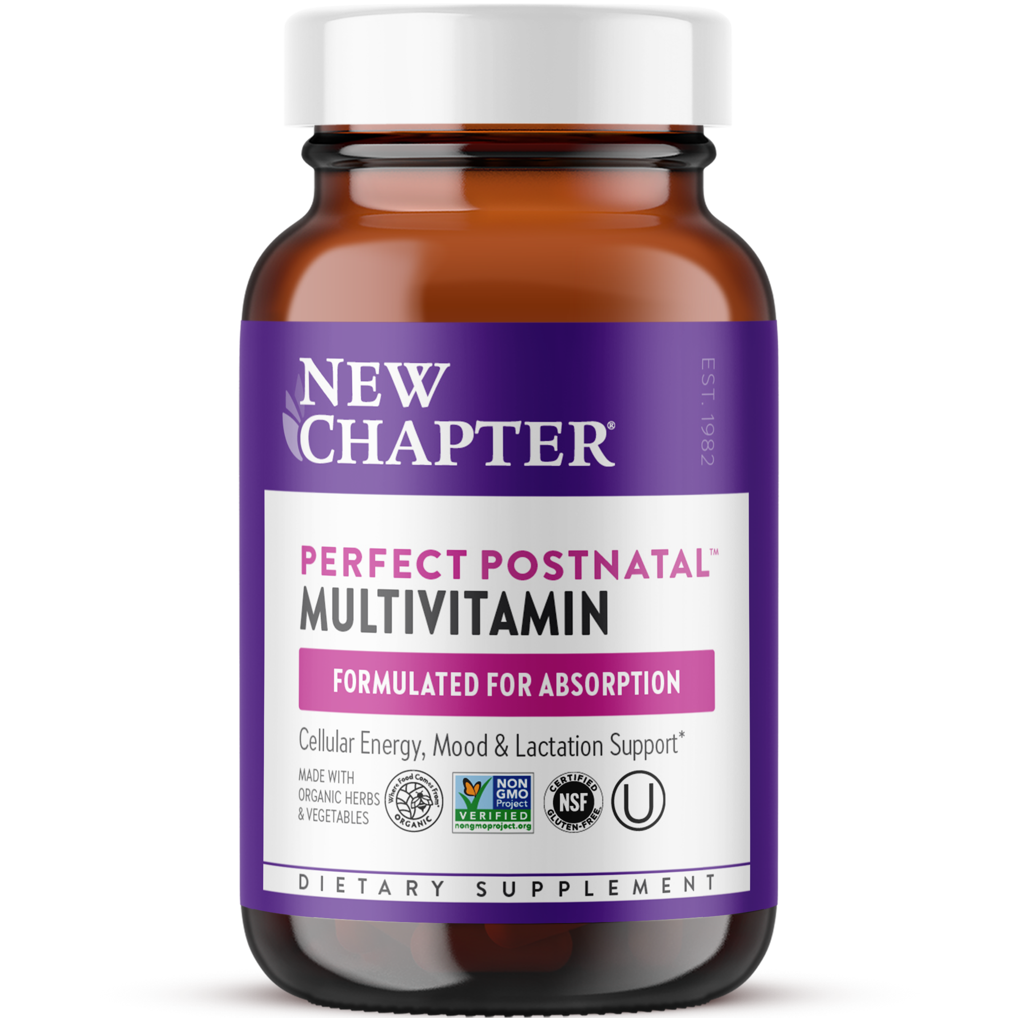 New Chapter Perfect Postnatal Multivitamin 270 Tablets