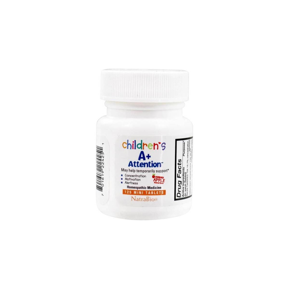 Herbs for Kids A+ Attention Apple 125 Chewables  22425