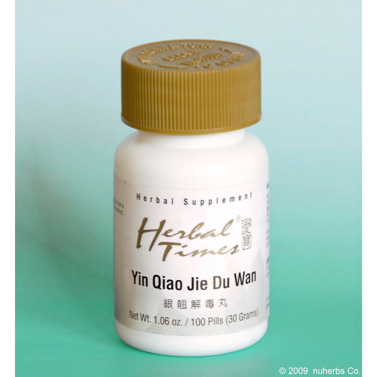Nuherb Herbal Times Yin Qiao Jie Du Wan 100 Teapills