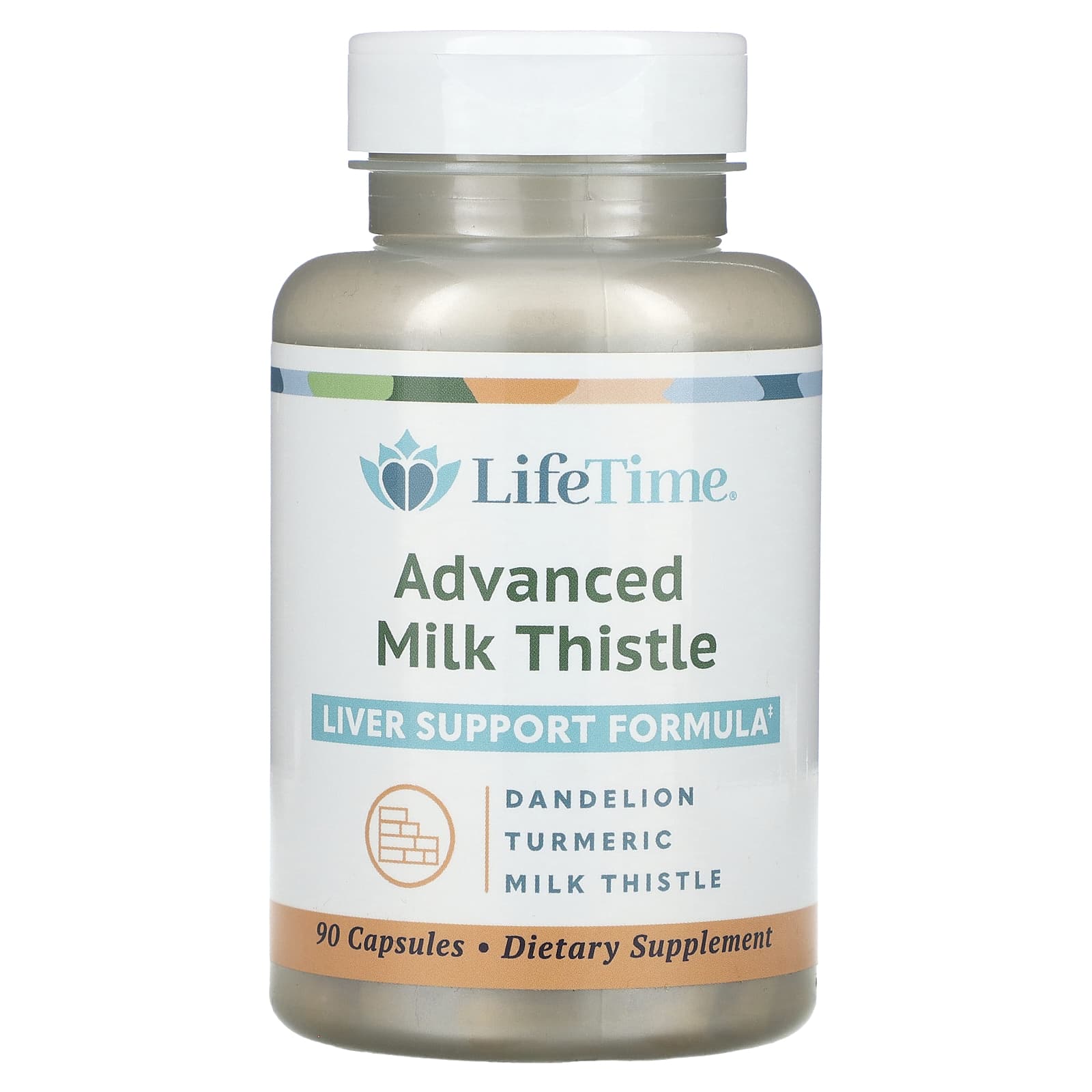 LifeTime Vitamins - Milk Thistle Formula Advanced Liver Cleanse - 90 Capsules