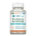 LifeTime Vitamins - Resveratrol Acai & Co-Q10 - 60 Vegetarian Capsules
