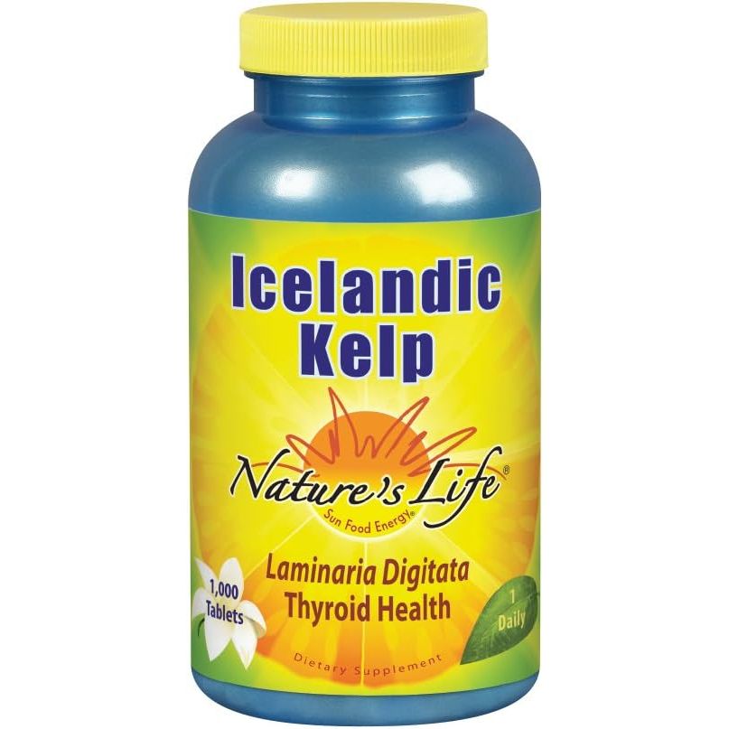 Nature's Life - Icelandic Kelp - 1000 Tablets