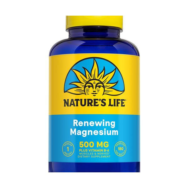 Nature's Life - Magnesium 500 mg. - 180 Capsules
