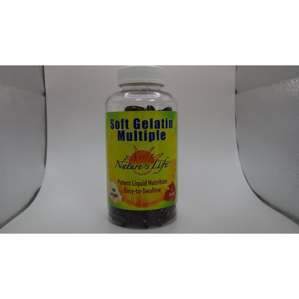 Nature's Life - Soft Gelatin Multiple - 180 Softgels