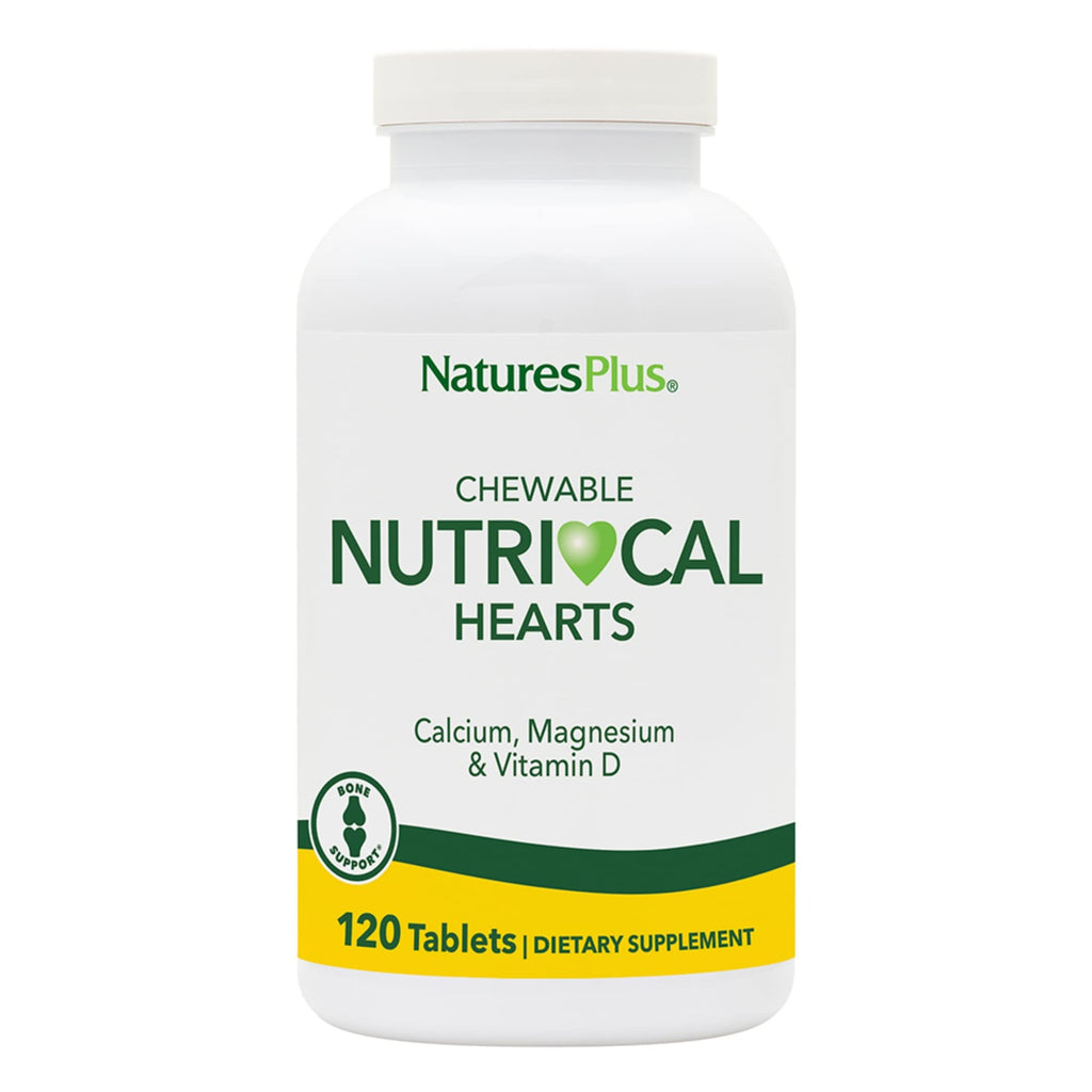 Natures Plus - Nutri-Cal Hearts Chewable - 120 Tablets